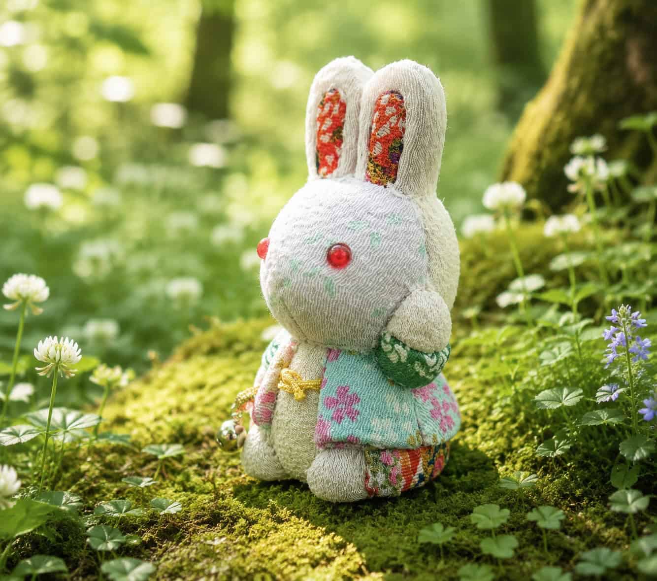 Kimekomi Rabbit back view