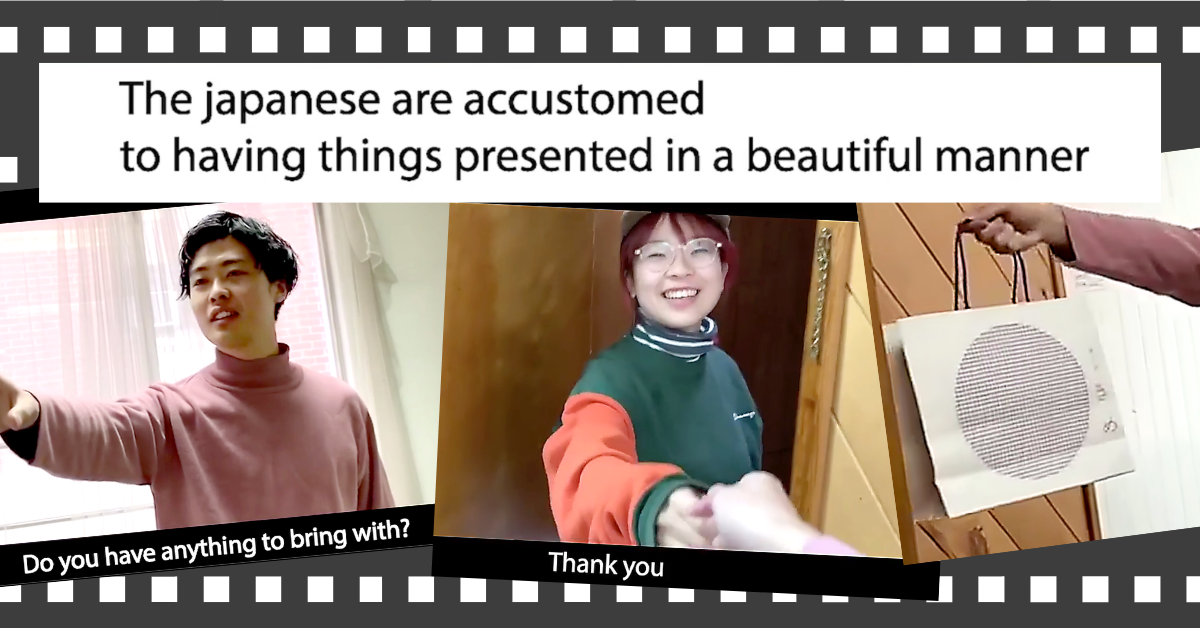 日本の手土産文化を動画で紹介
