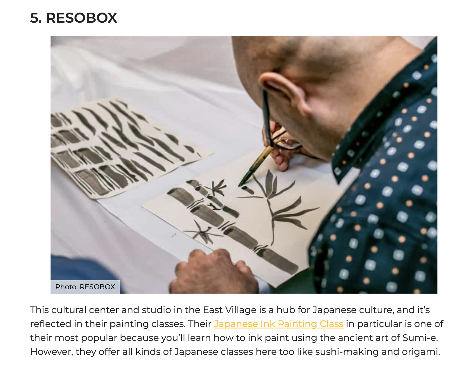 RESBOX日本文化